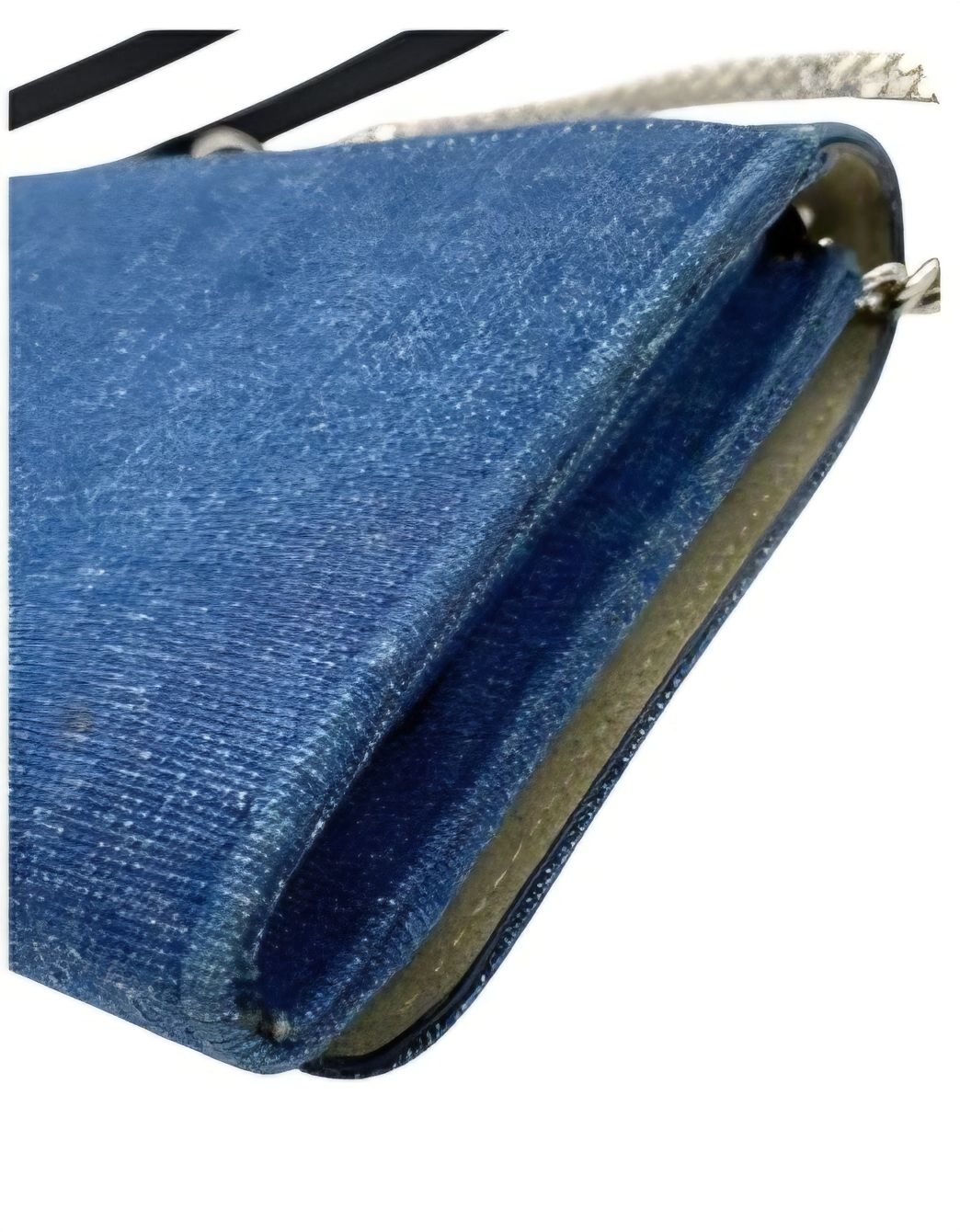 Jimmy choo Denim blue crossbody bag 