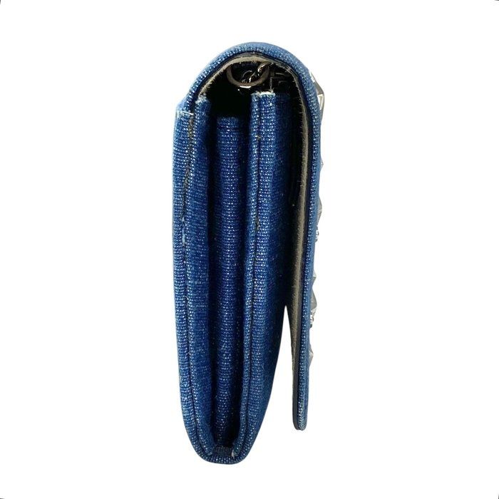 Jimmy choo Denim blue crossbody bag 