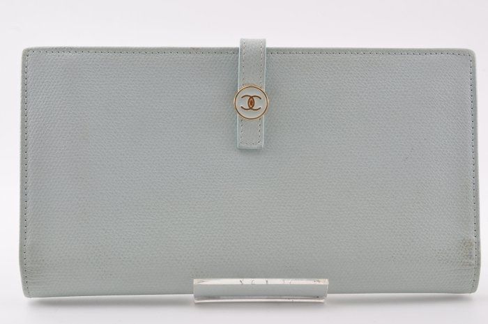Chanel Azure Leather Wallet
