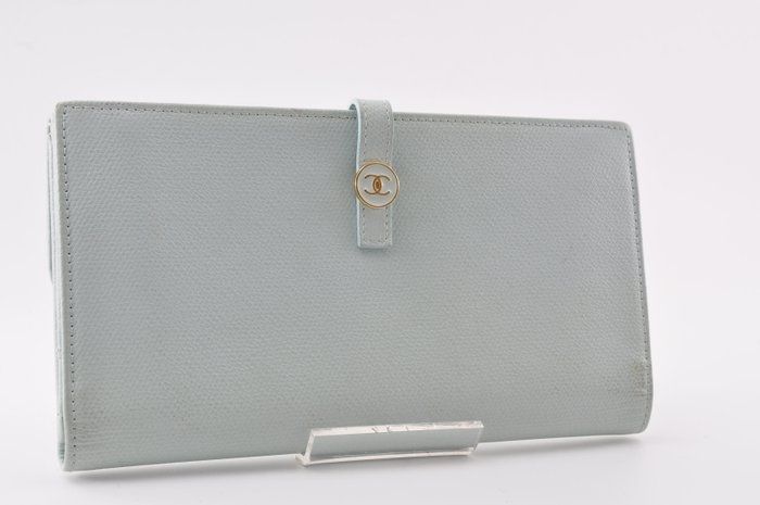 Chanel Azure Leather Wallet Chanel Azure Leather Wallet