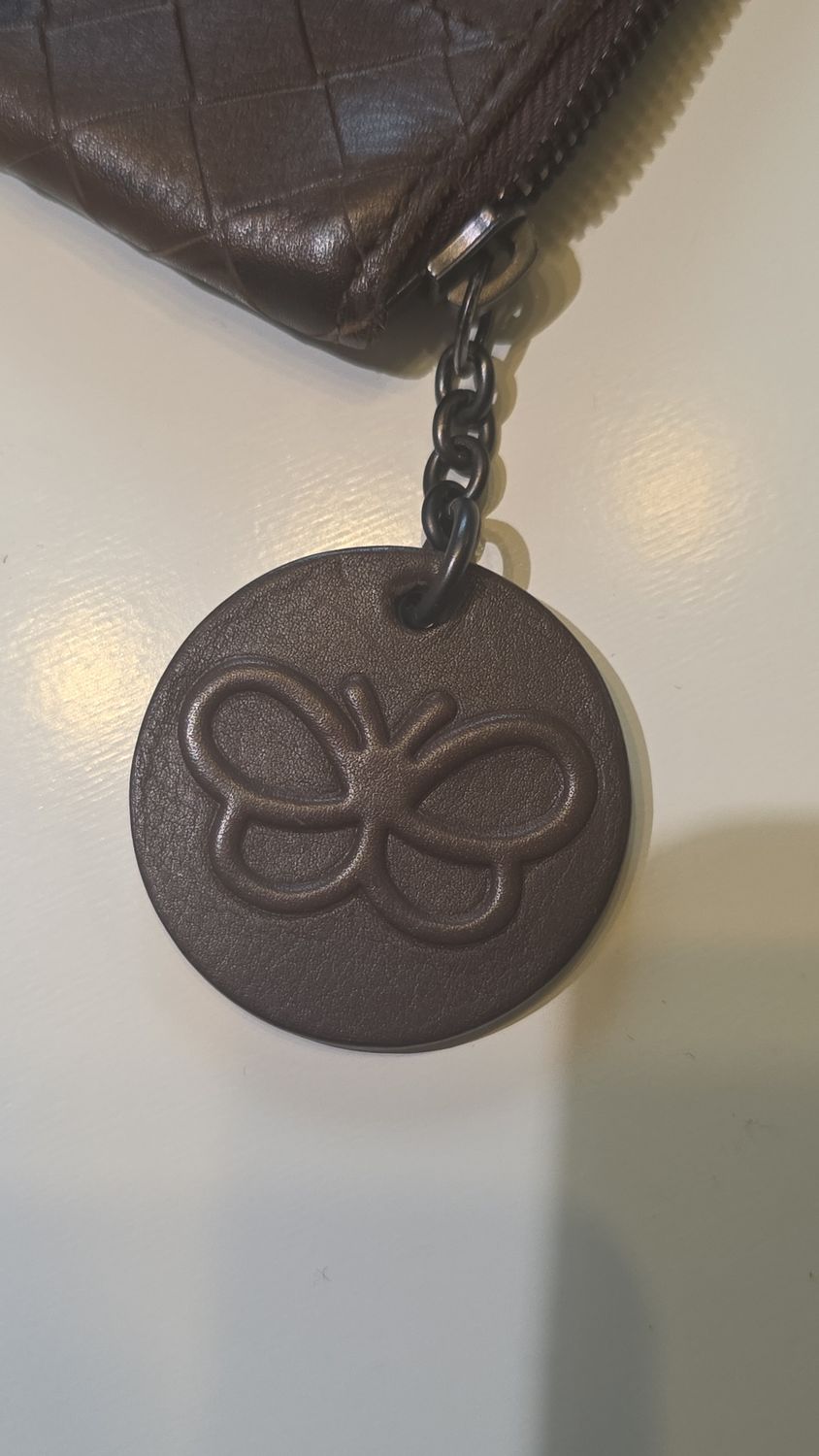 Bottega Veneta Intrecciato Leather Pouch Bottega Veneta Intrecciato Leather Pouch