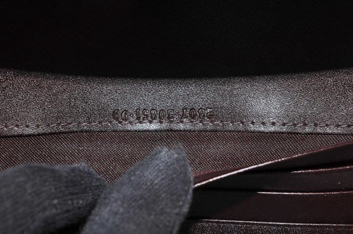 Fendi Brown Canvas and Leather long  Wallet