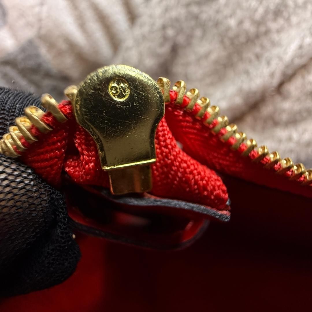 Louis Vuitton Pochette Accessoire Red Epps Leather