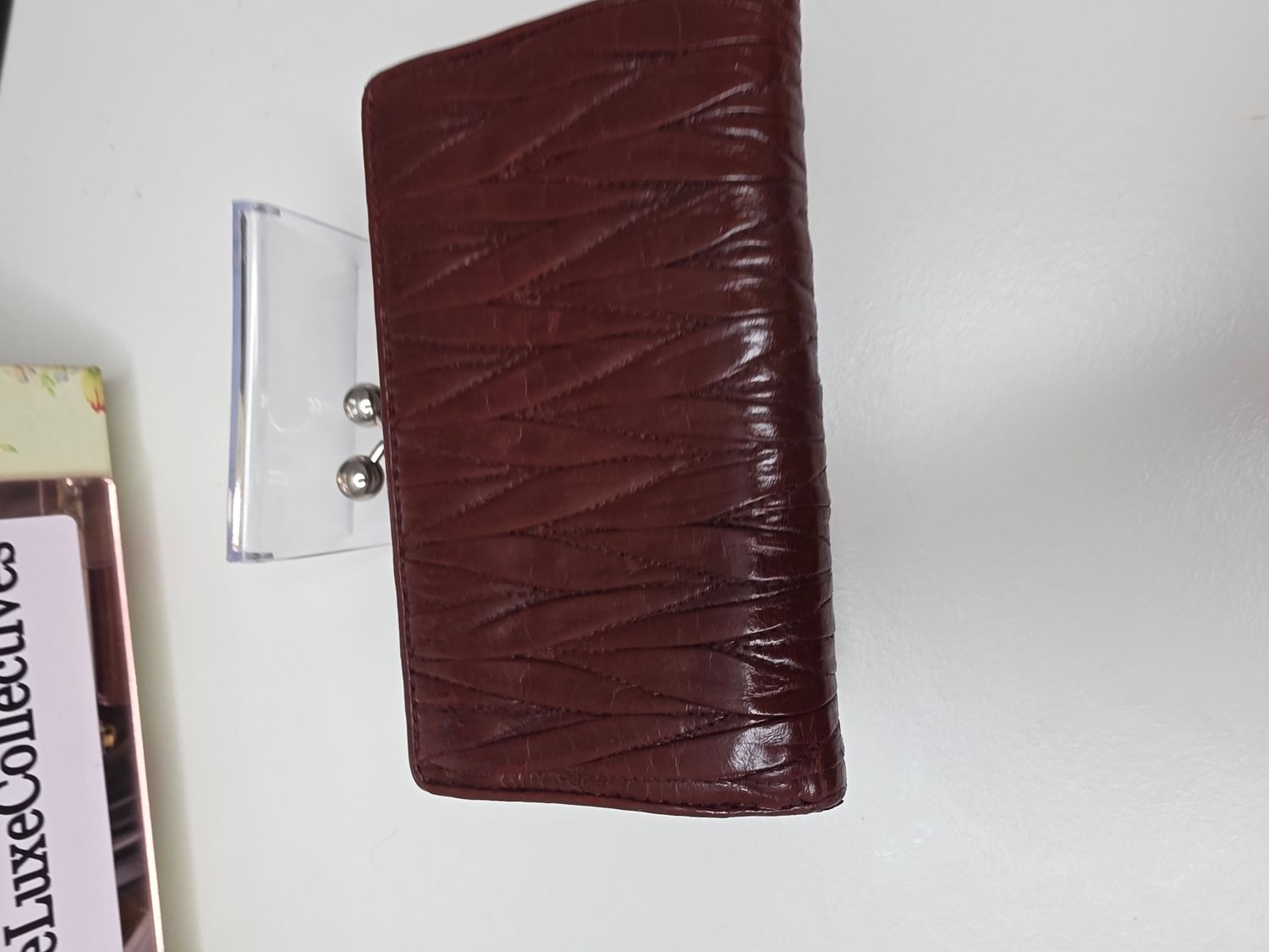 Miu Miu Wallet and Coin Purse Red