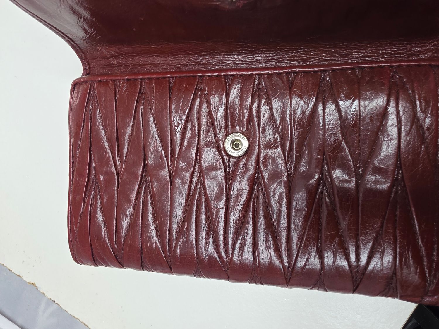 Miu Miu Wallet and Coin Purse Red