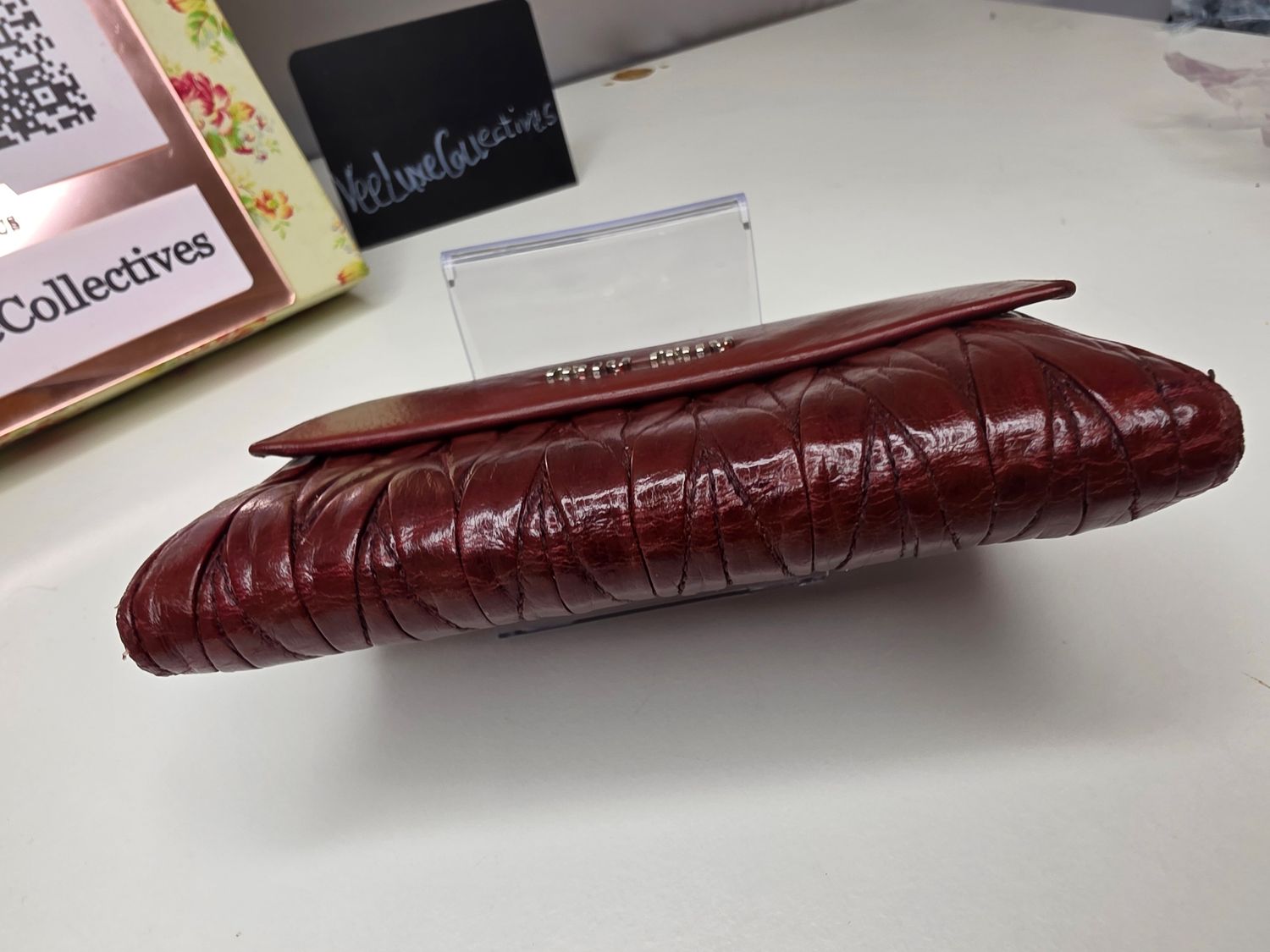 Miu Miu Wallet and Coin Purse Red