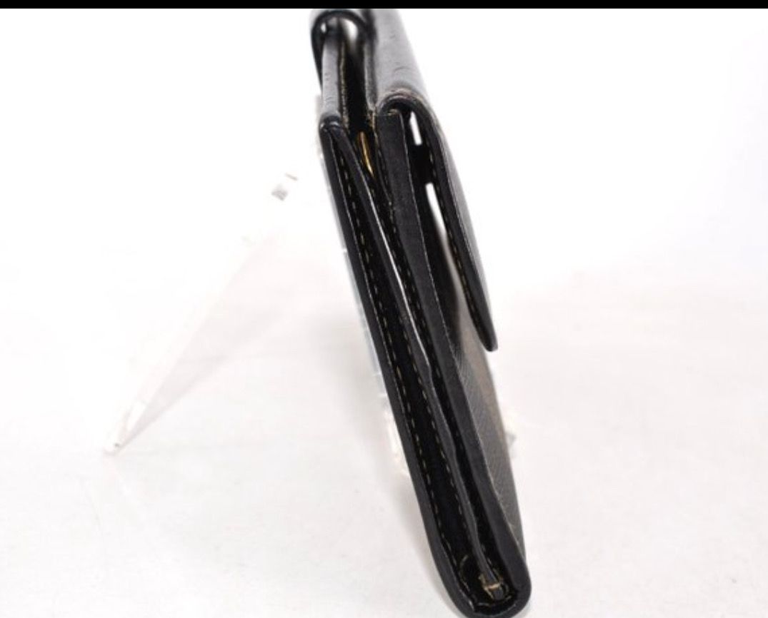 Fendi Brown Canvas and Leather long  Wallet