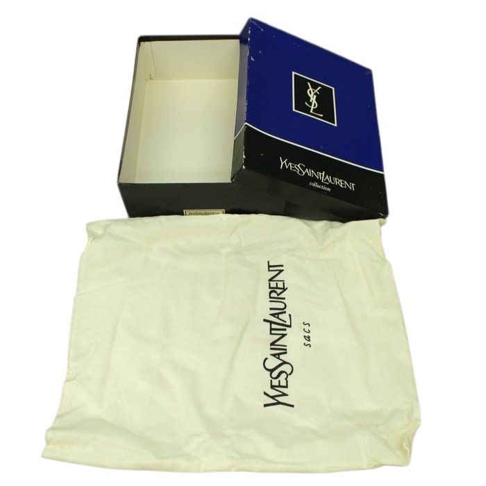 YSL Shoulder Bag with Box Off-White