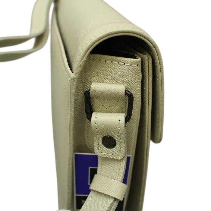 YSL Shoulder Bag with Box Off-White