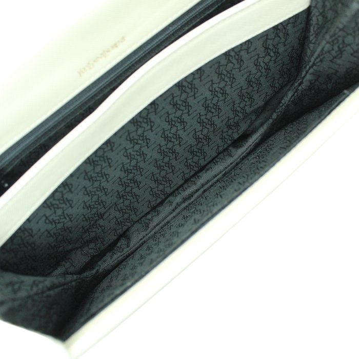 YSL Shoulder Bag with Box Off-White