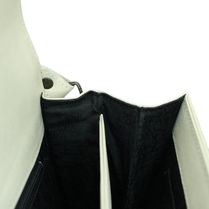 YSL Shoulder Bag with Box Off-White