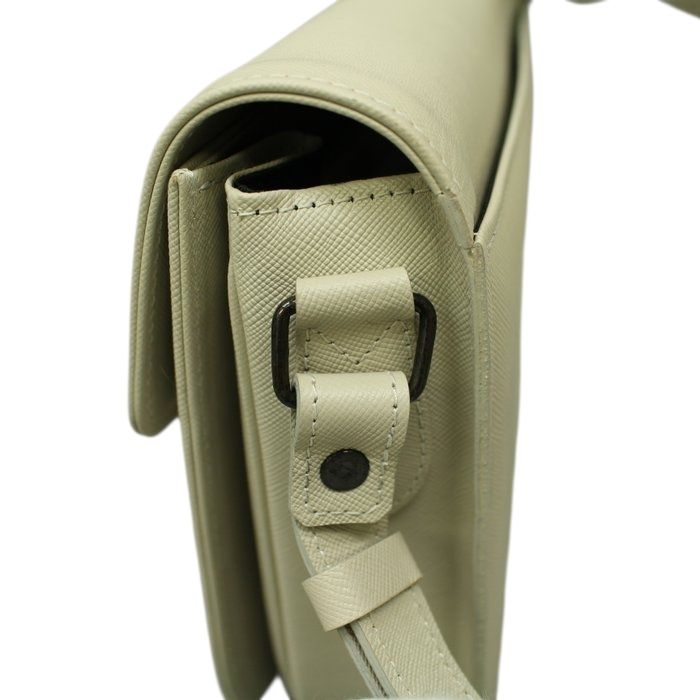 YSL Shoulder Bag with Box Off-White