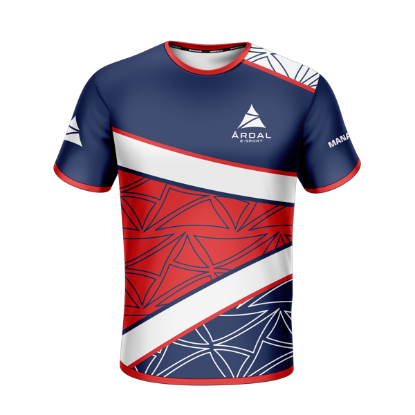 Drakt Årdal e-sport blå