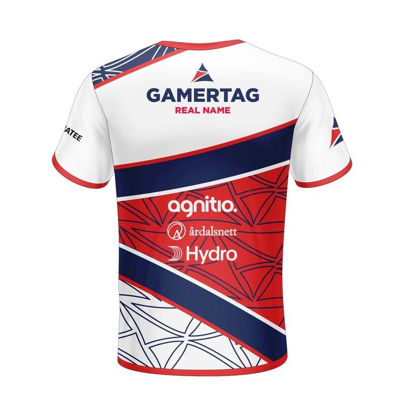 Drakt Årdal e-sport kvit