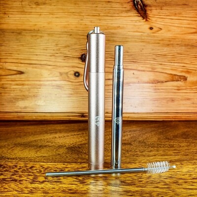 ROSE-GOLD ECOSTRAW