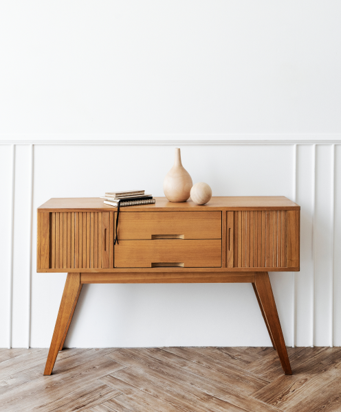 Walnut bureau