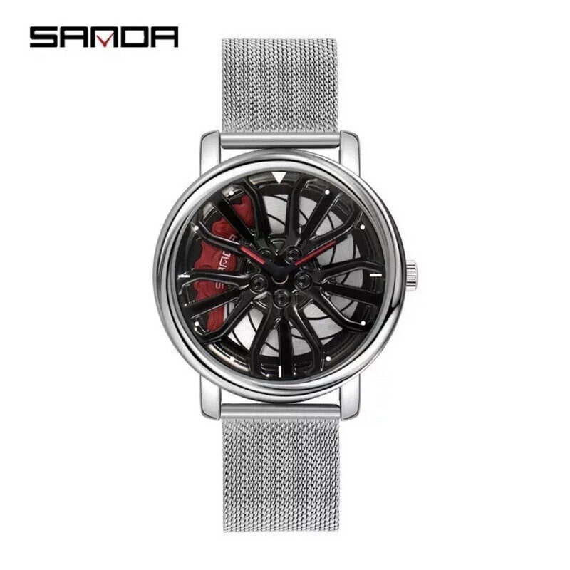 Rim Watch Silver Gyro