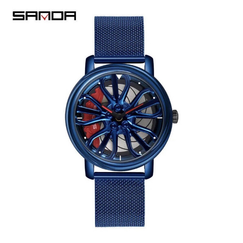 Rim Watch Blue Gyro