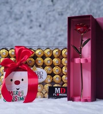 GOLDEN ROSE AND CHOCOLATES