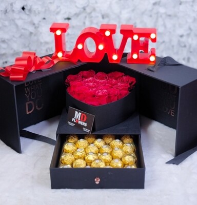 SURPRISE BOX WITH LOVE LAMP