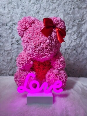 PINK TEDDY AND LOVE