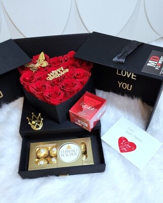 SURPRICE BOX WITH GUESS SEDUCTION AND CHOCOLATES