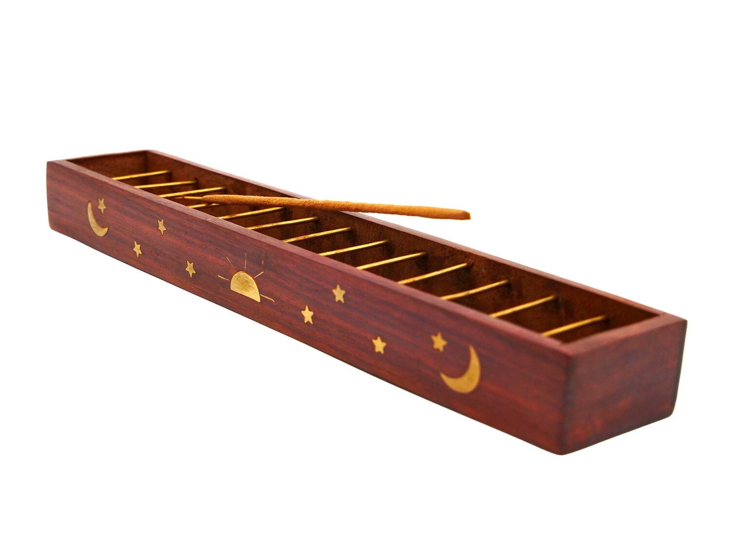 Wooden incense holder