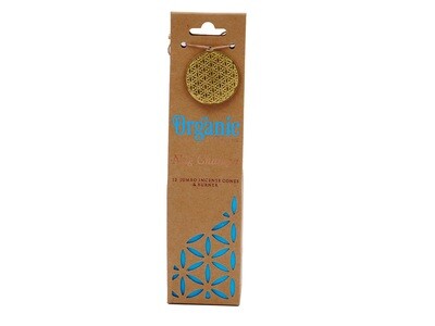 Organic goodness incense in cones