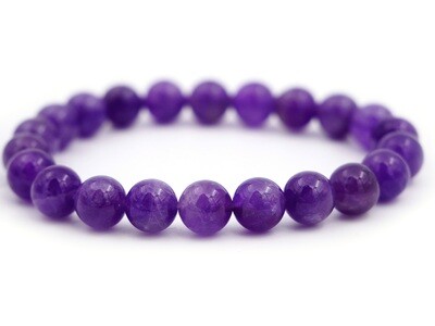 Amethyst Bracelet - 8mm