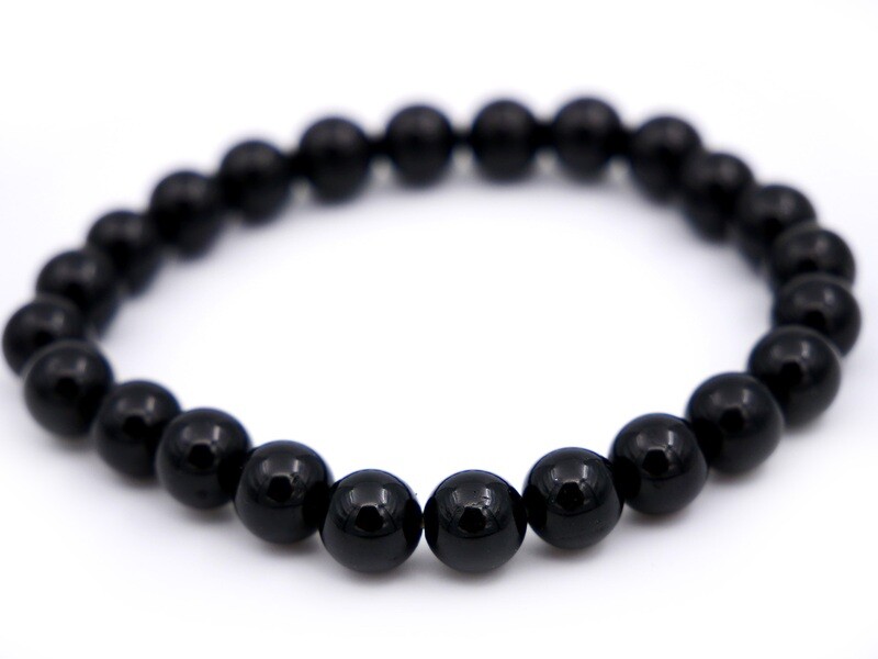 Black Tourmaline Bracelet - 8mm