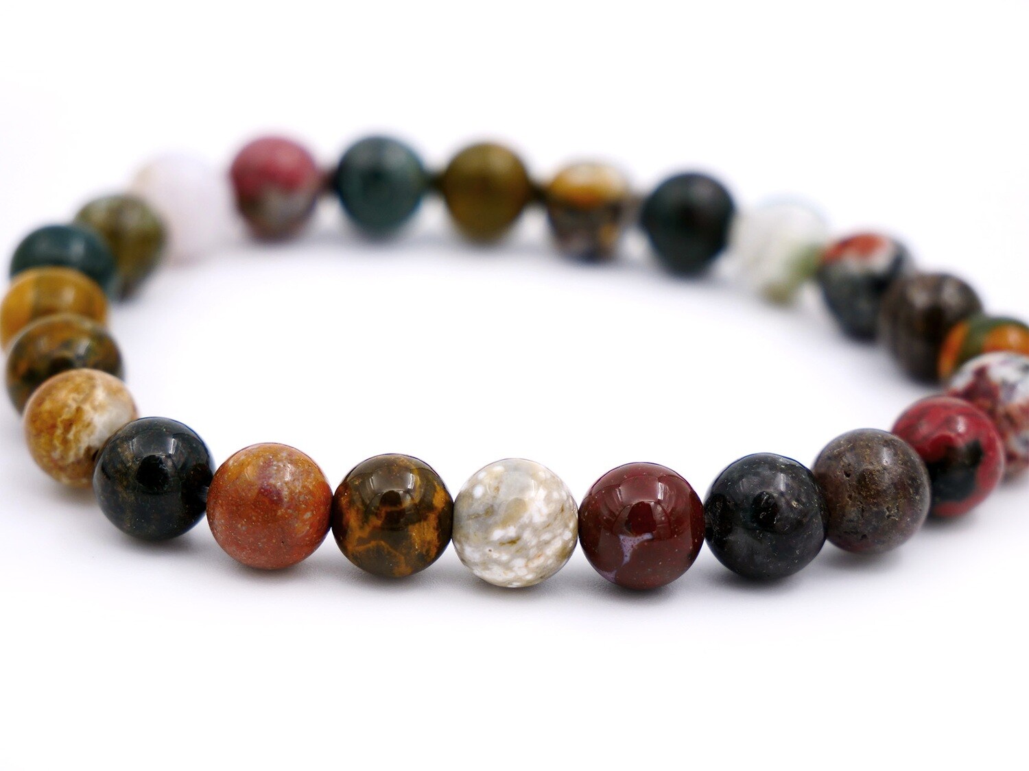 Ocean Jasper Bracelet - 8mm