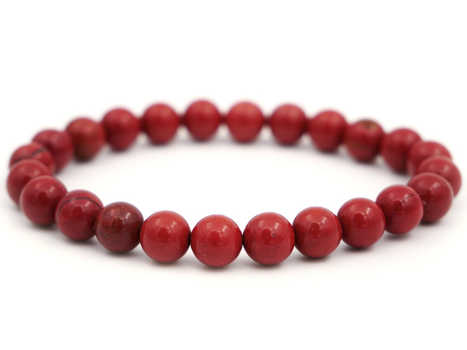 Red Jasper Bracelet - 8mm