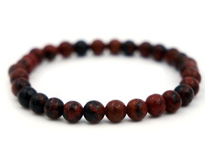 Mahogany Obsidian (Mahogany) Bracelet - 6mm