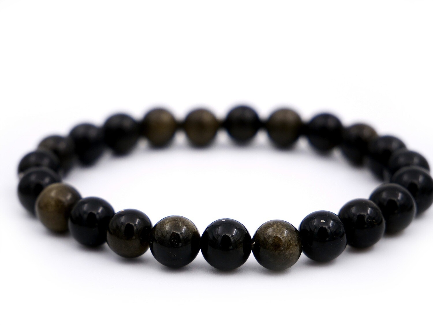 Golden Obsidian Bracelet - 8mm