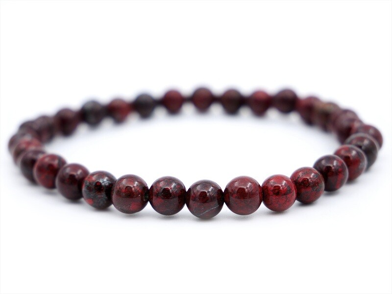 Brecciated Jasper Bracelet - 6mm