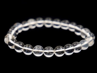 Rock Crystal Bracelet (quartz) - 8mm