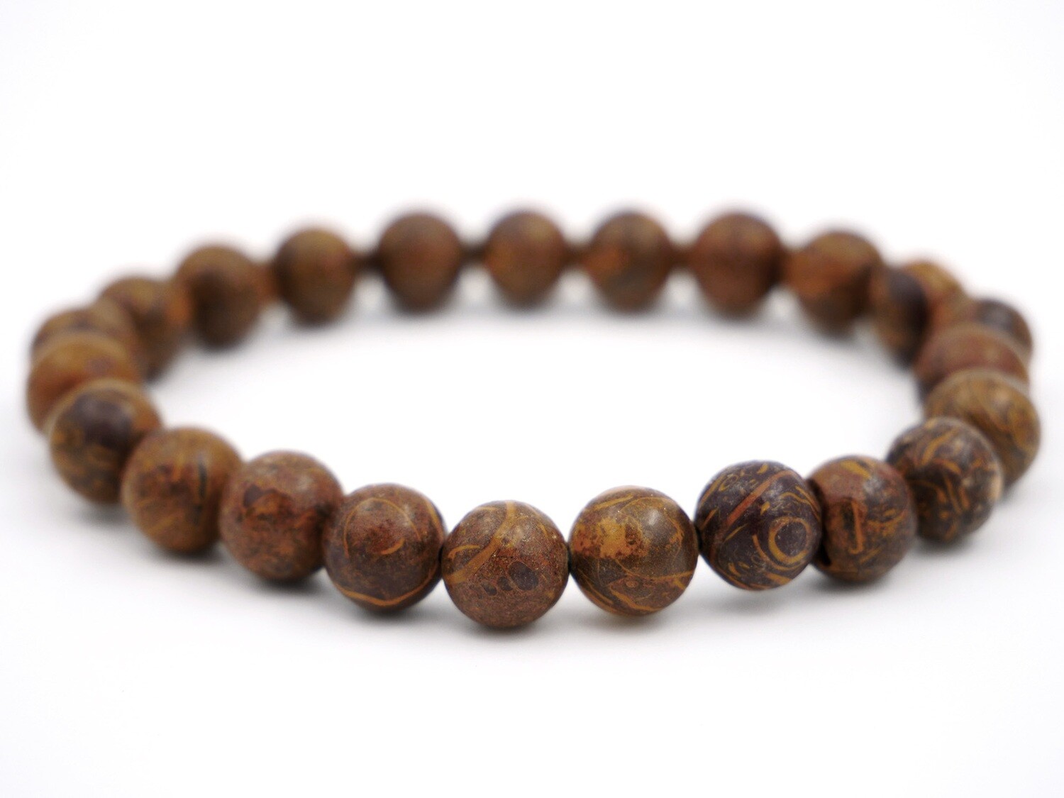 Ophite (Vermicelli Jasper) Bracelet - 8mm