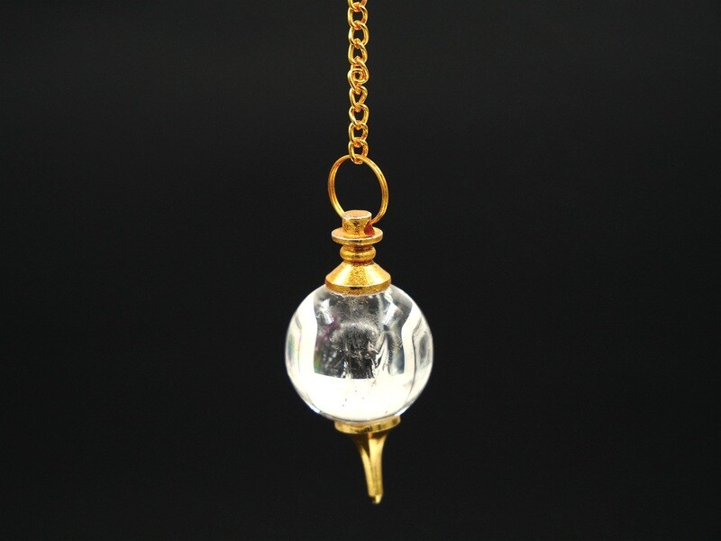 Rock crystal (quartz) - Crystal Pendulum