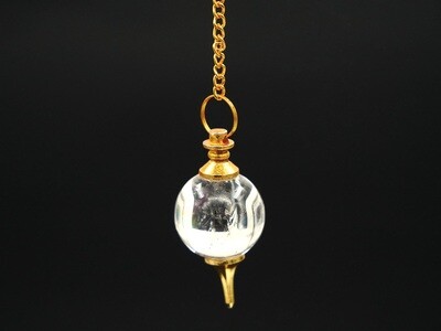 Rock crystal (quartz) - Crystal Pendulum