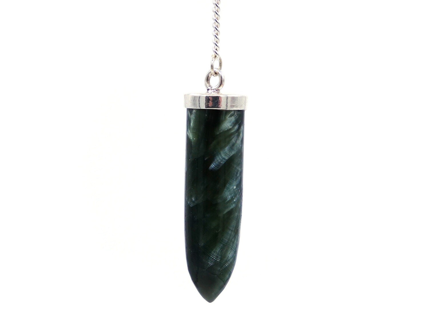 Seraphinite - Crystal Pendulum