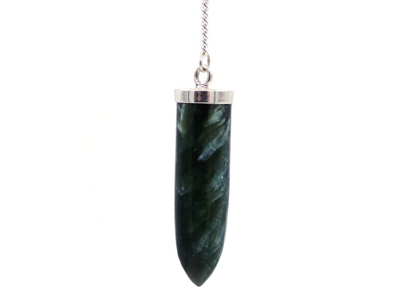 Seraphinite - Crystal Pendulum
