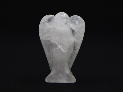 Rock crystal (quartz) angel