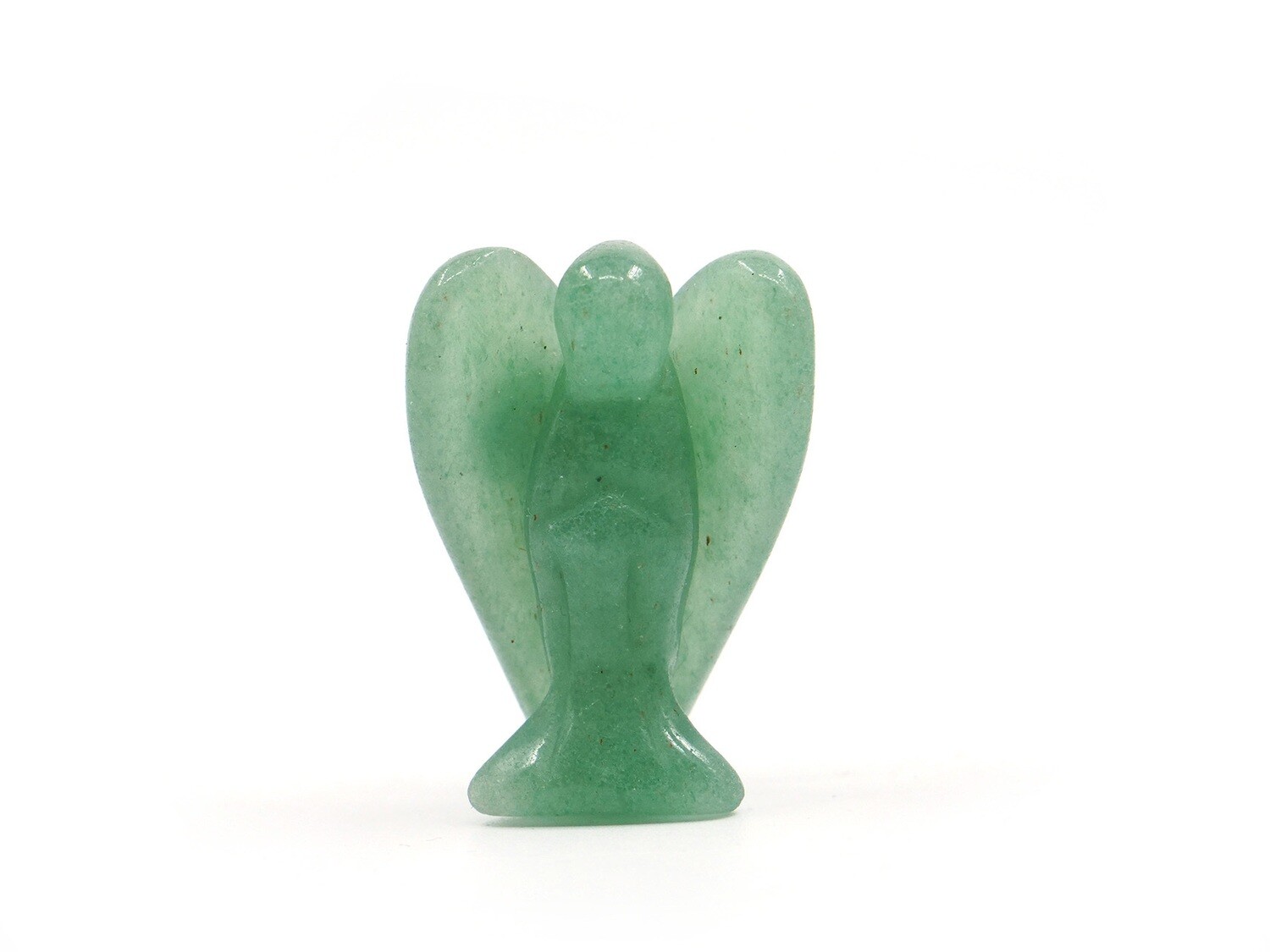 Green aventurine angel