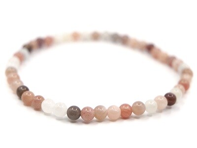 Moonstone Bracelet - 4mm
