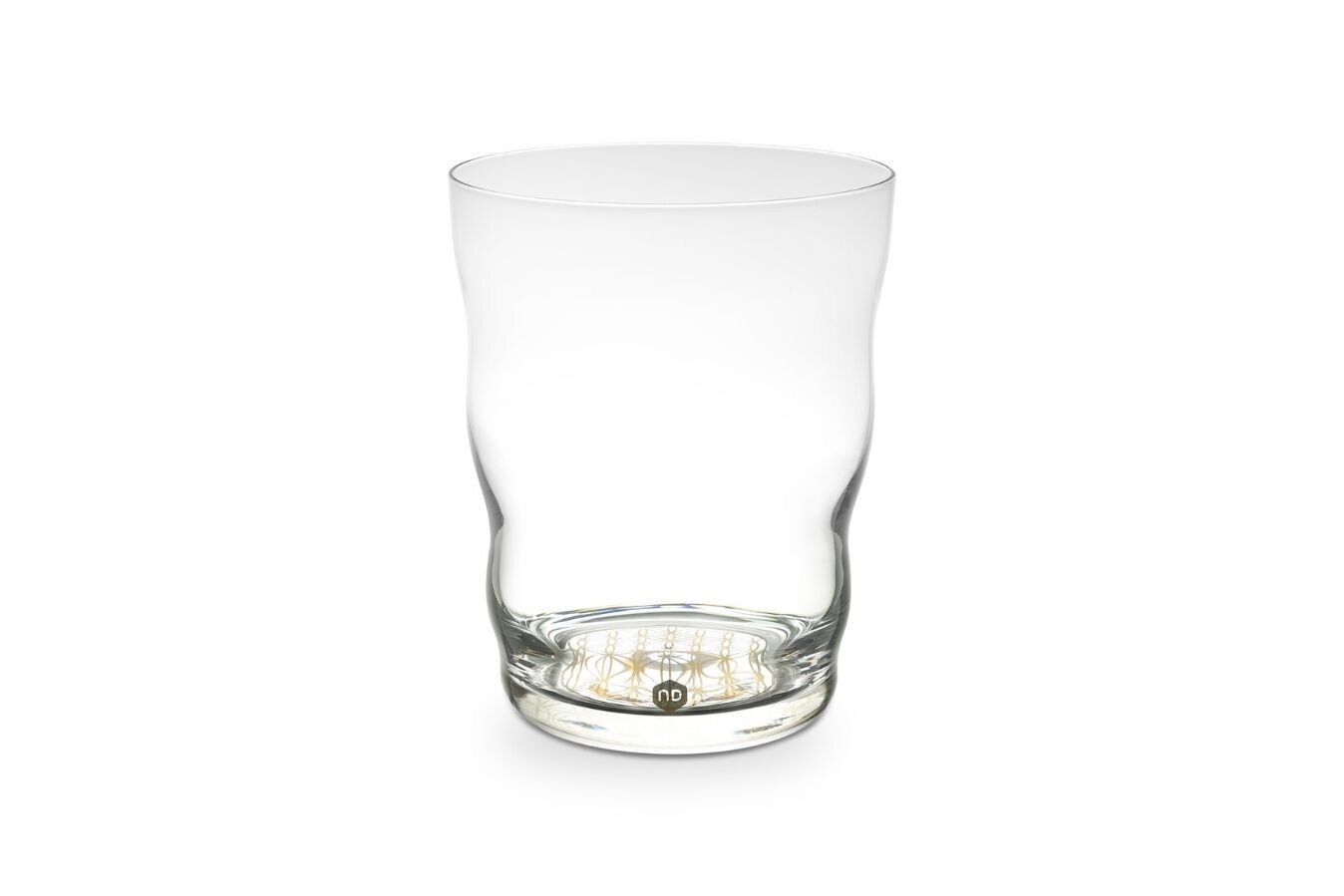 Jasmina Flower of Life Gold 0.3 L Mouth-Blown Drinking Glass