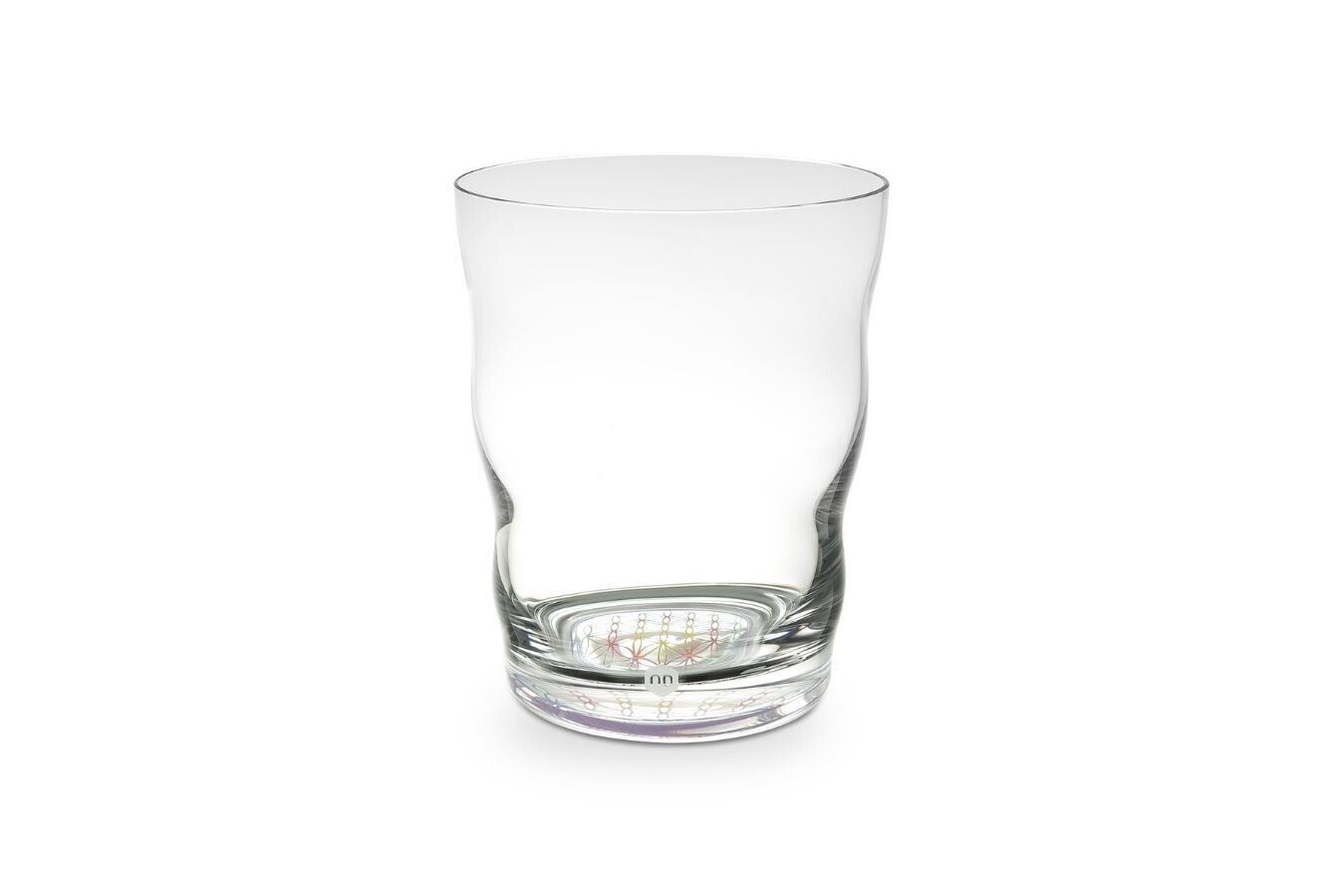 Jasmina Flower of Life Happy 0.3 L Mouth-Blown Drinking Glass