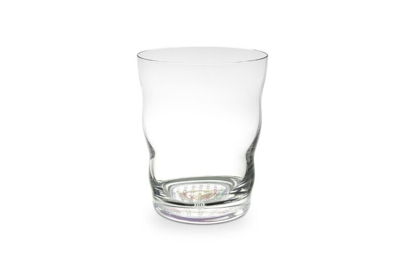 Jasmina Flower of Life Happy 0.3 L Mouth-Blown Drinking Glass
