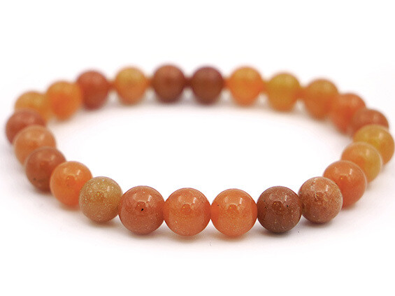 Orange Aventurine Bracelet - 8mm
