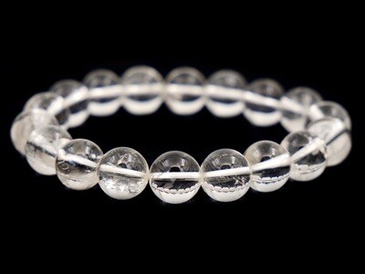 Rock Crystal Bracelet (quartz) - 10mm