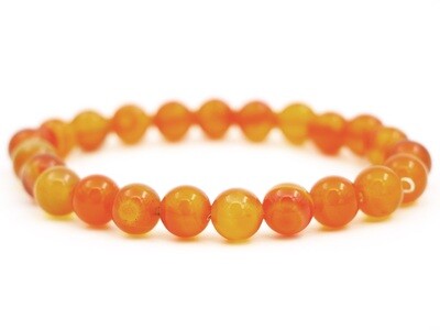 Carnelian Bracelet - 8mm